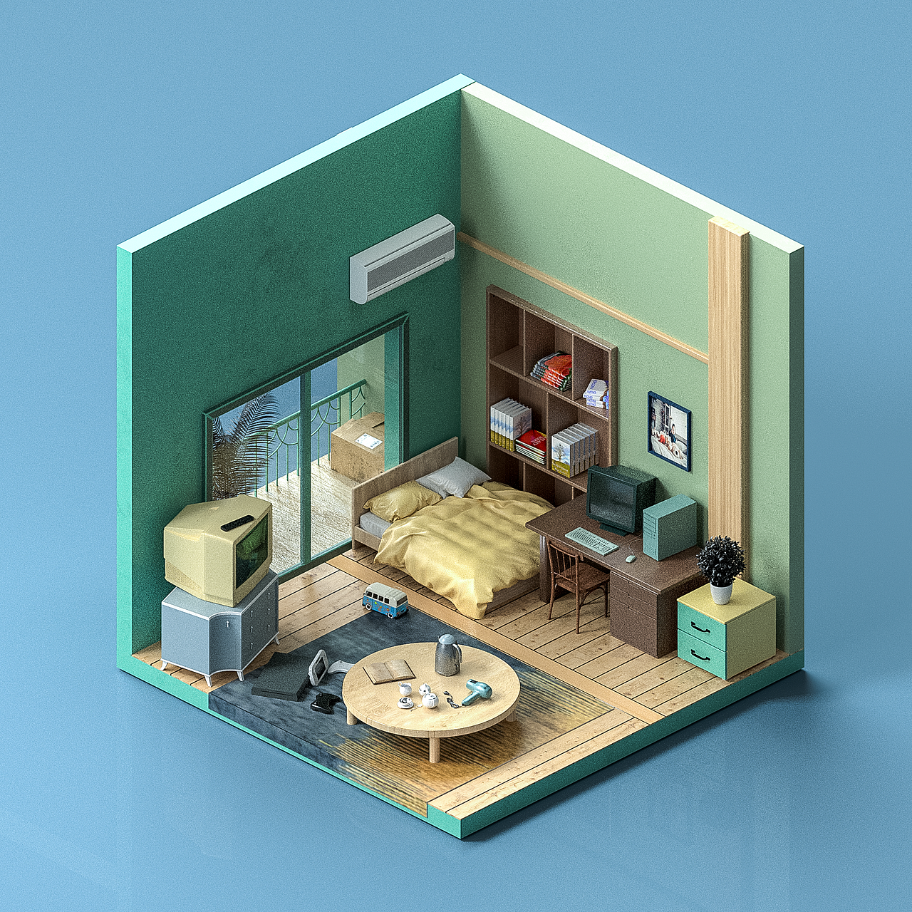 三维小房间第一弹