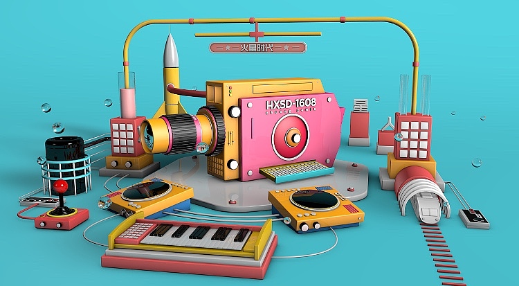 C4D（图ZMTM5NDIzMDI0） - 其他三维 - 站酷设计师Z80187474原创素材 - 站酷ZCOOL