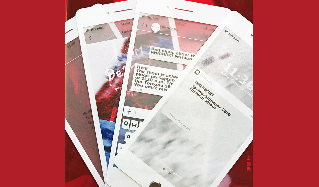 2017 / ANNAKIKI 2018S/S MILAN FASHION WEEK