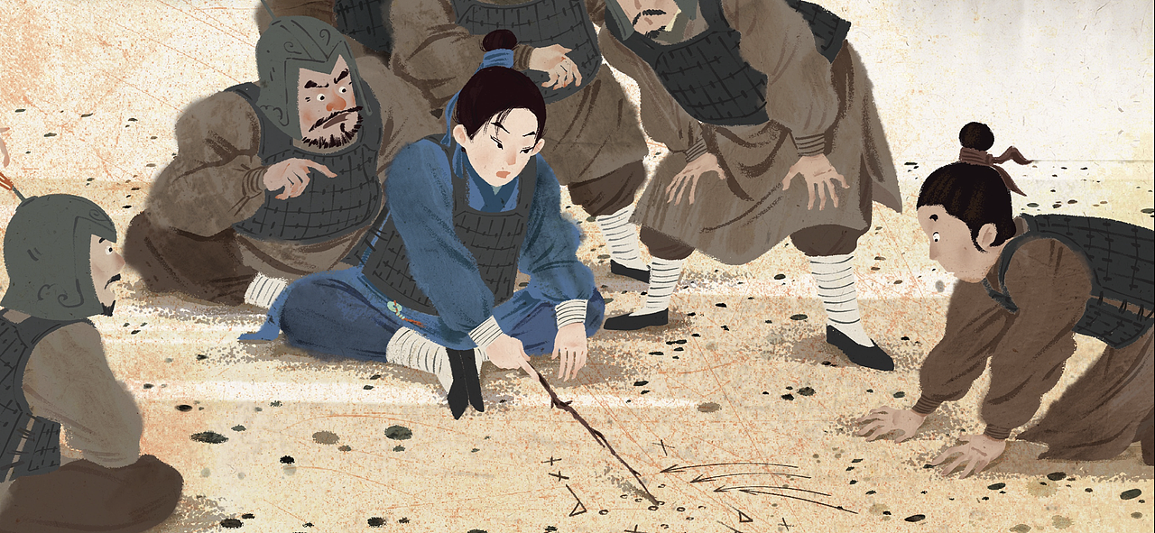MULAN（图ZMjY0MjM3NzY0） - 绘本 - 站酷设计师九山DADA原创素材 - 站酷ZCOOL