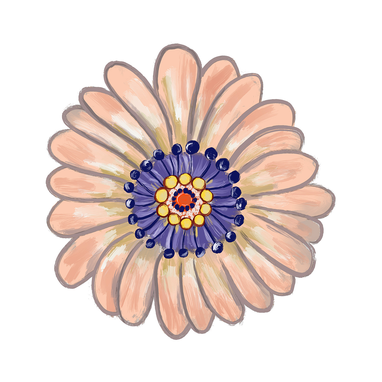 曼陀罗（图ZMjI4NzkyNDI0） - 商业插画 - 站酷设计师黑巧克力和水原创素材 - 站酷ZCOOL