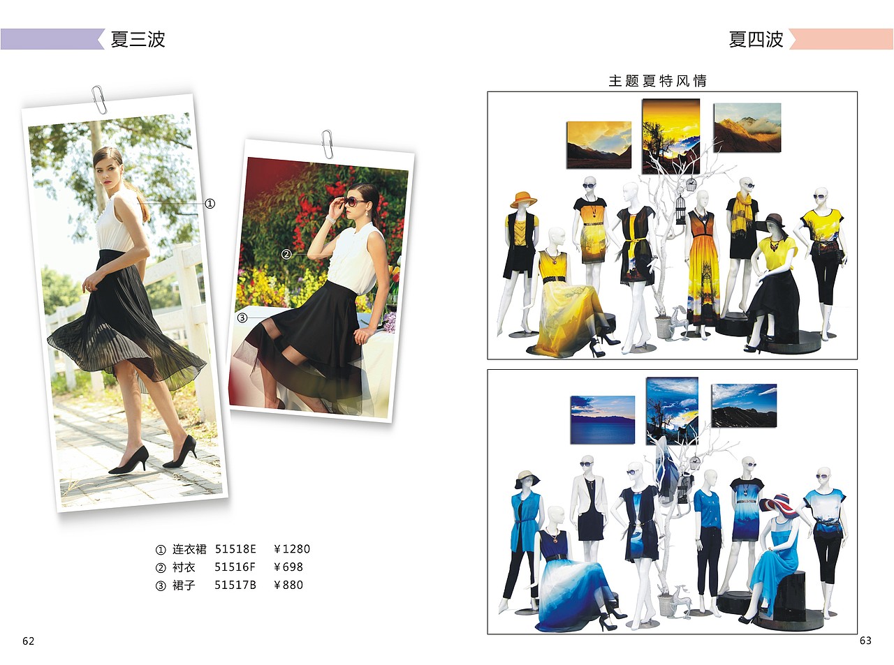 春夏搭配手册-女装搭配画册