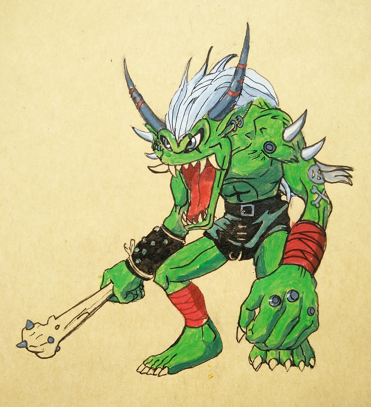 数码宝贝--【手绘/丙烯】（图ZNTI2MDc4ODg=） - 创作习作 - 站酷设计师糖可乐tangkele原创素材 - 站酷ZCOOL