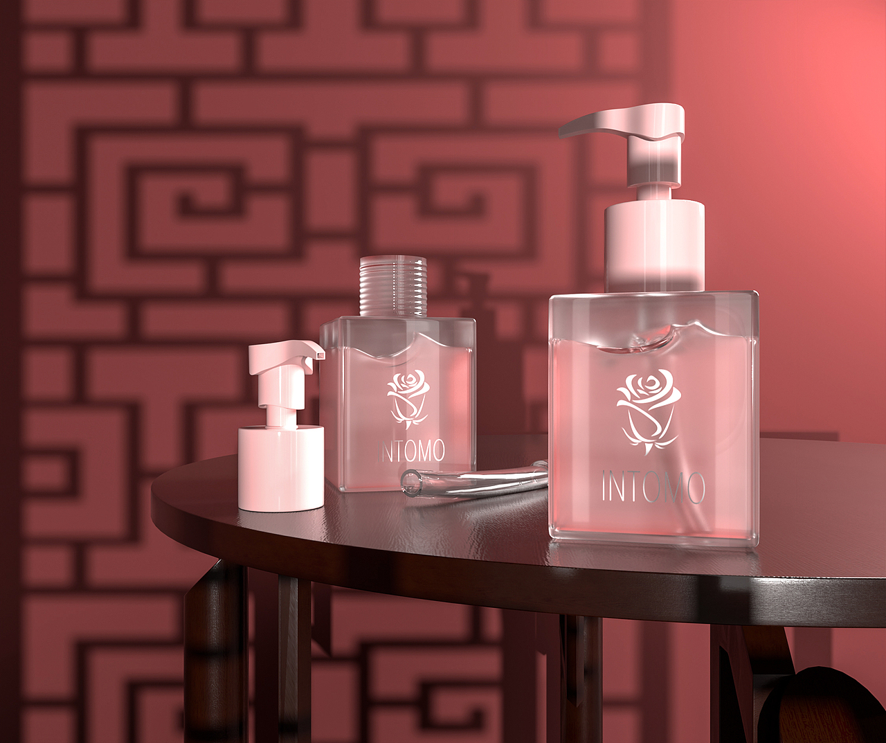 化妆品产品---【场景渲染】（图ZMjE4MTg5NTIw） - 产品 - 站酷设计师姜汤饭原创素材 - 站酷ZCOOL