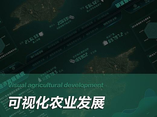 农业经济发展系统-可视化设计