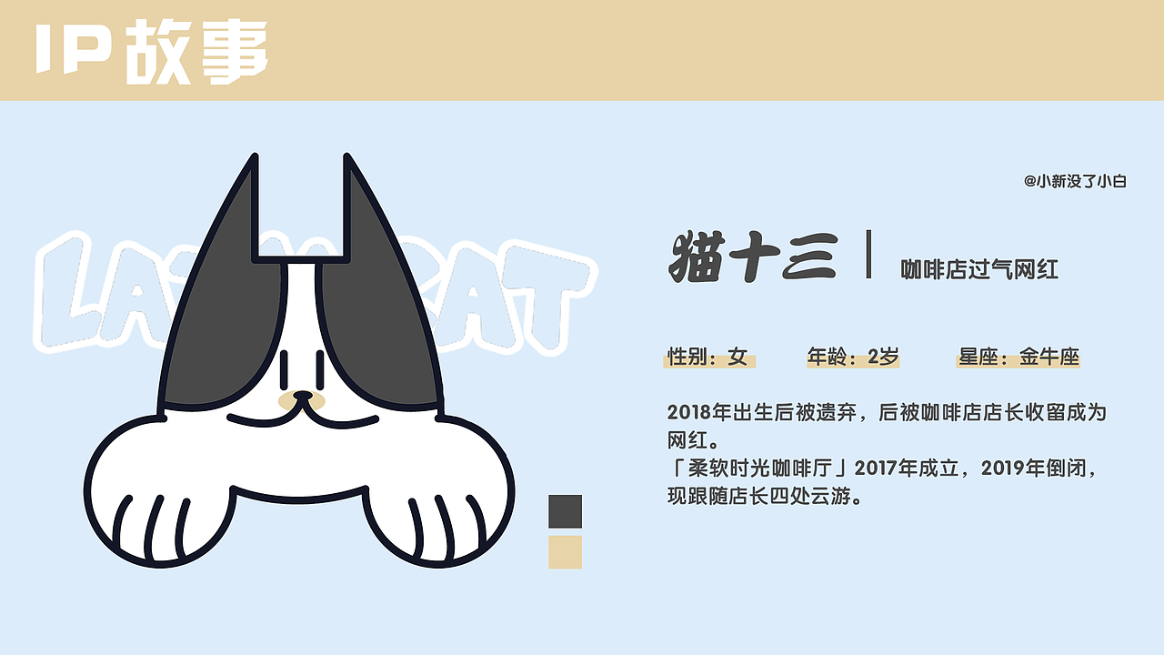 猫十三 表情包IP设计（图ZMjQwNzI1NTgw） - 艺术插画 - 站酷设计师小新没了小白原创素材 - 站酷ZCOOL