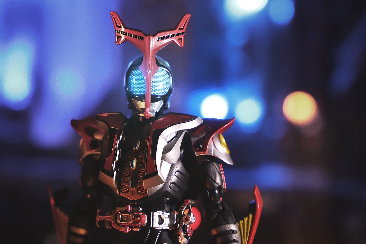 假面骑士手办拍摄