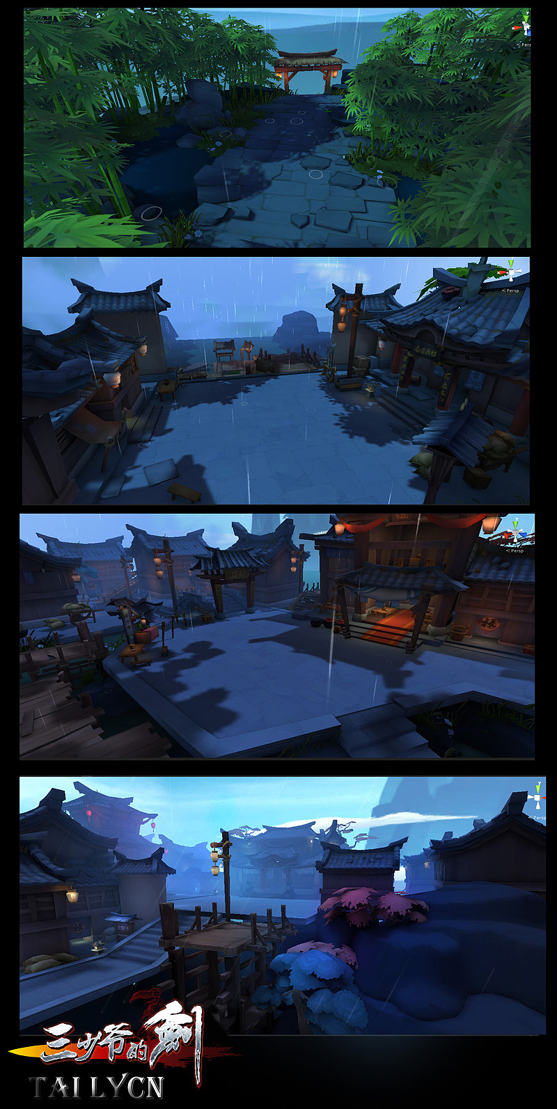 国风场景（图ZMTU2NDIzNjQ0） - 商业插画 - 站酷设计师涂大大概原创素材 - 站酷ZCOOL