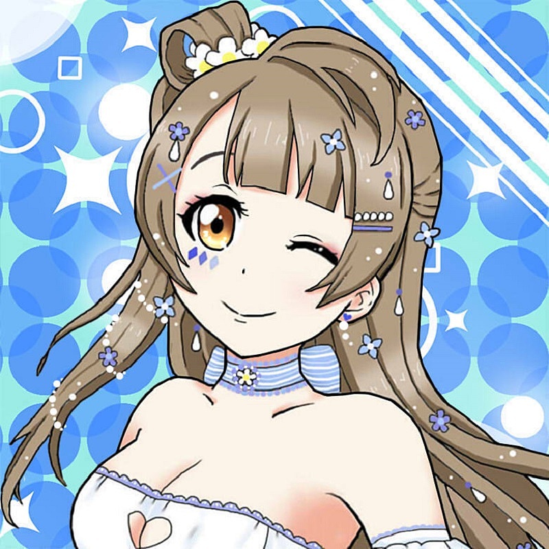 lovelive花与爱丽丝九人可爱动漫头像