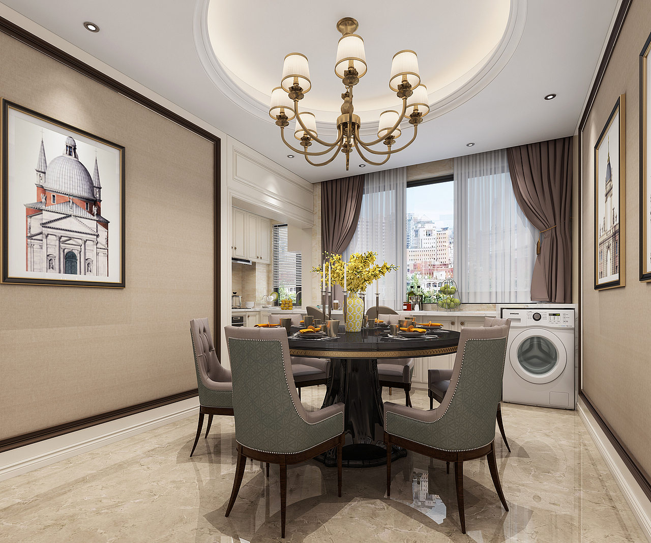 1992效果图-简欧风格