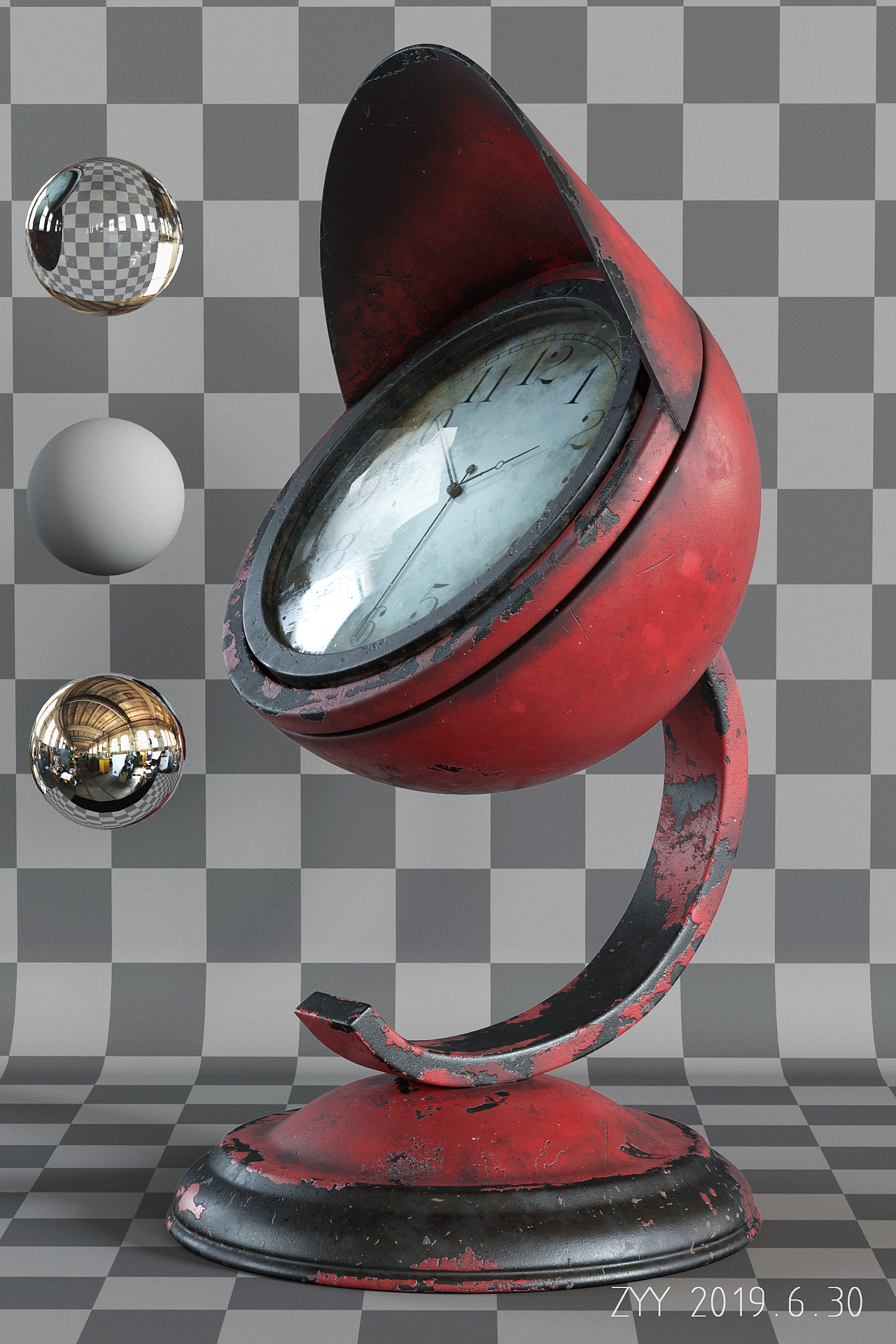 Alarm Clock_CG（图ZMTY0ODczMzEy） - 场景 - 站酷设计师Z2222原创素材 - 站酷ZCOOL