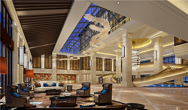 重庆酒店装修设计公司 酒店设计效果图 酒店装修装饰 鼎庭装饰专注工装