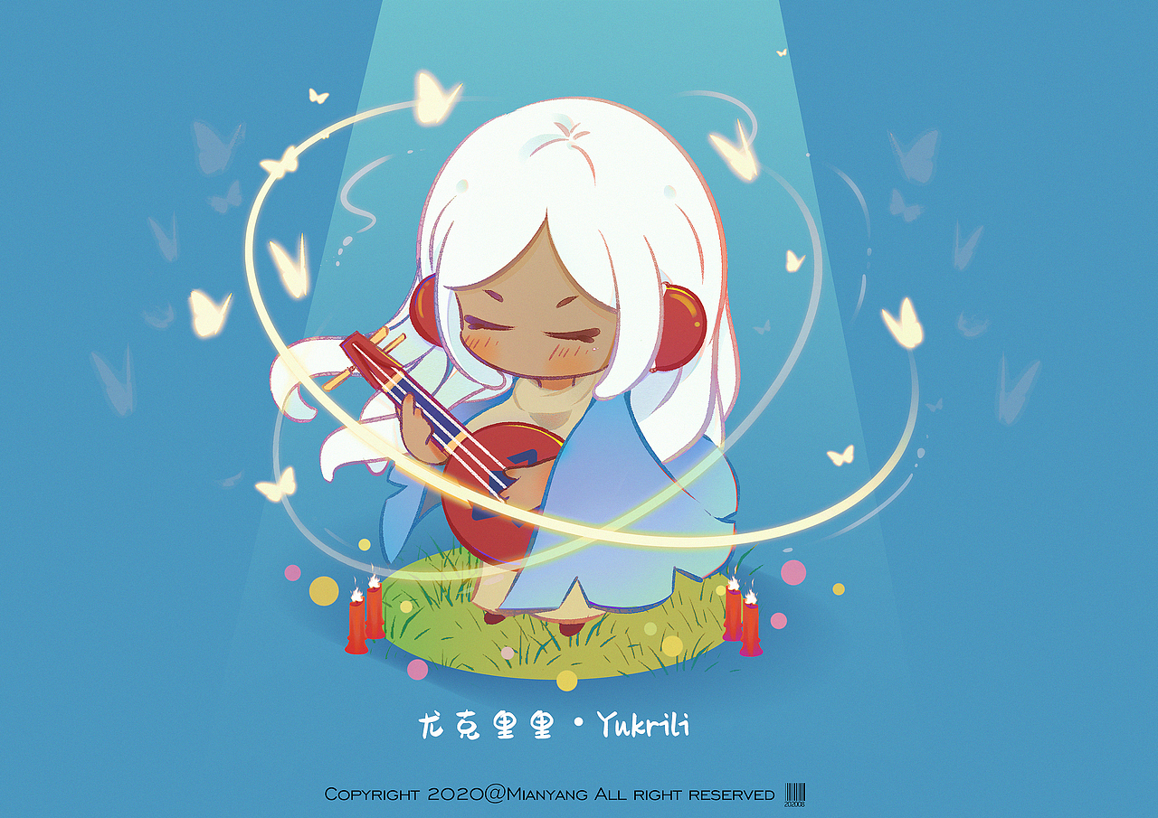 同人插圖·光遇（圖ZMjIyMzA0OTc2） - 創(chuàng)作習(xí)作 - 站酷設(shè)計(jì)師阿漾漾原創(chuàng)素材 - 站酷ZCOOL