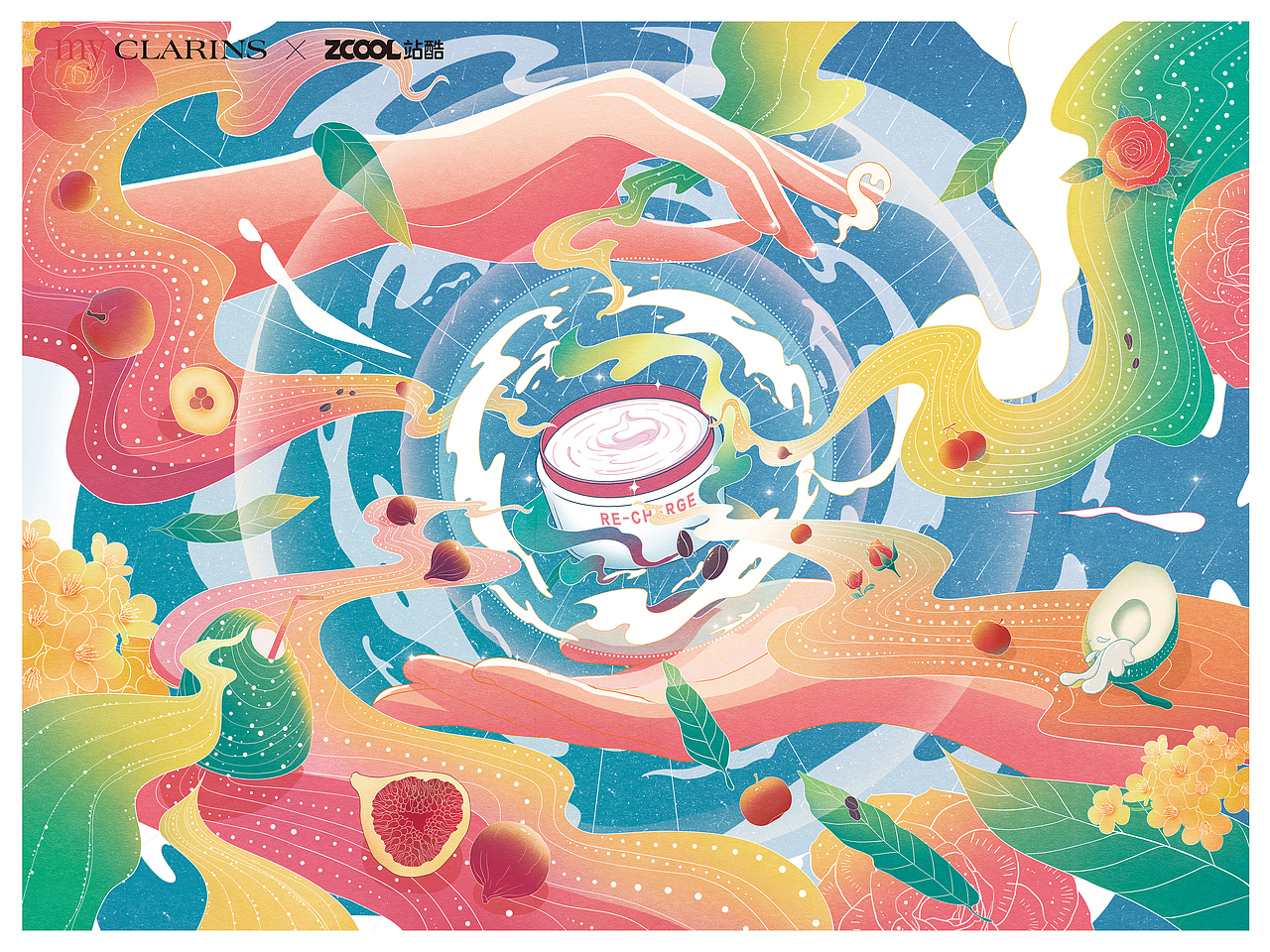 my CLARINS 寻找天然好食肌 X《凝炼》