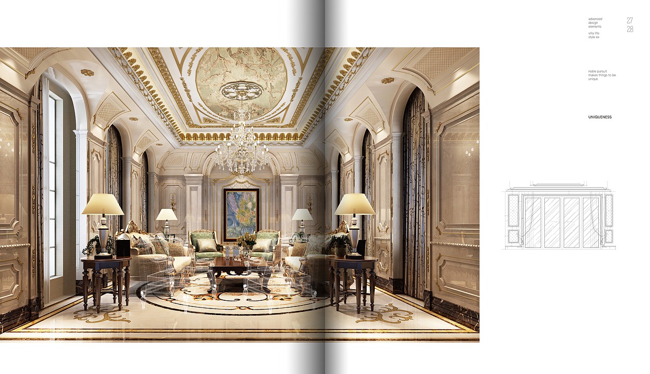 从整体到细节——【一本有灵性的家装画册】