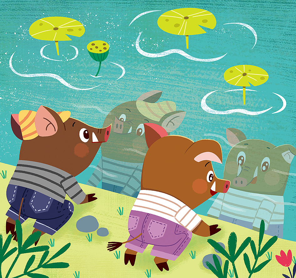 可愛兒插（圖ZMTUyMzE5Mzk2） - 兒童插畫 - 站酷設(shè)計師依依灬原創(chuàng)素材 - 站酷ZCOOL