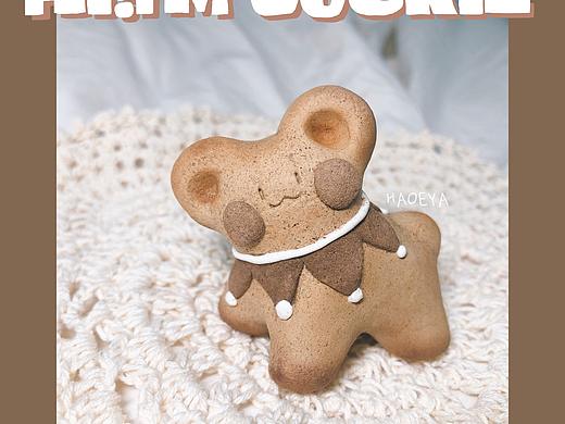黏土手作｜小饼干怪-cookie