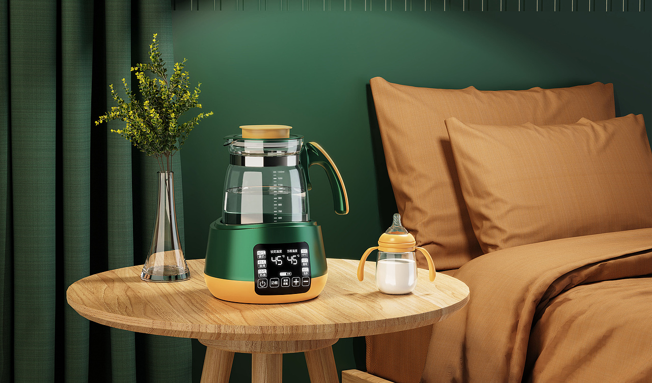 调奶器 KEYSHOT 渲染合集（图ZMjgyODAyOTY4） - 产品 - 站酷设计师MAX一周原创素材 - 站酷ZCOOL