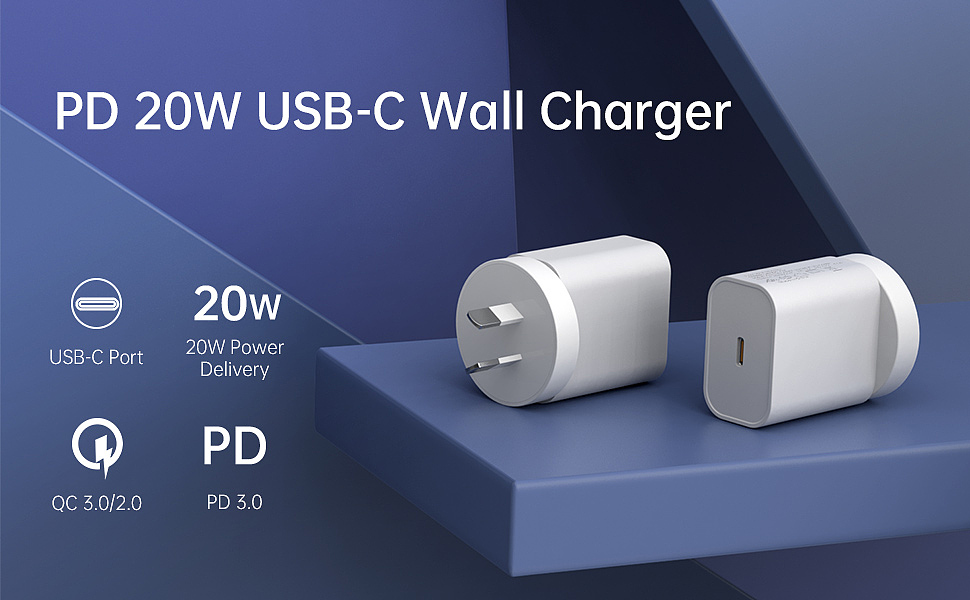 PD20W 单C口墙充