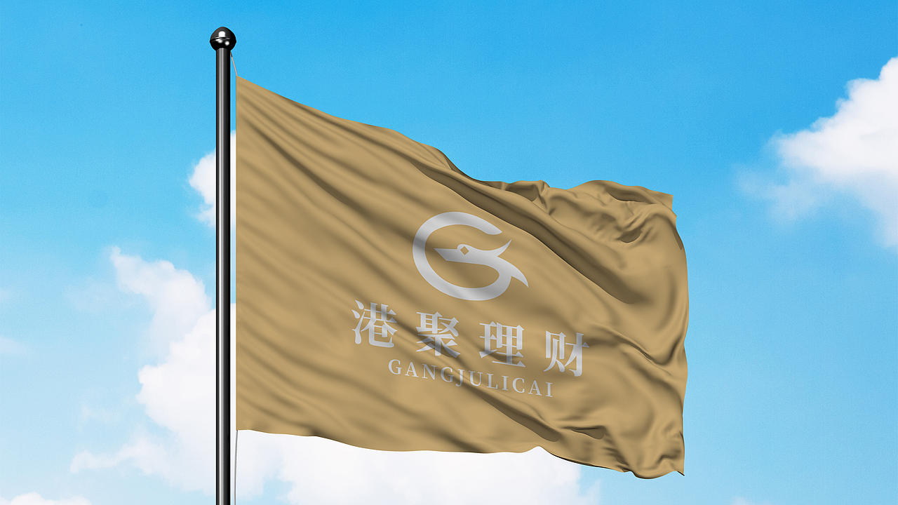 港聚理财LOGO设计（图ZMzA4OTM3NjEy） - Logo - 站酷设计师海旭品牌策划设计原创素材 - 站酷ZCOOL