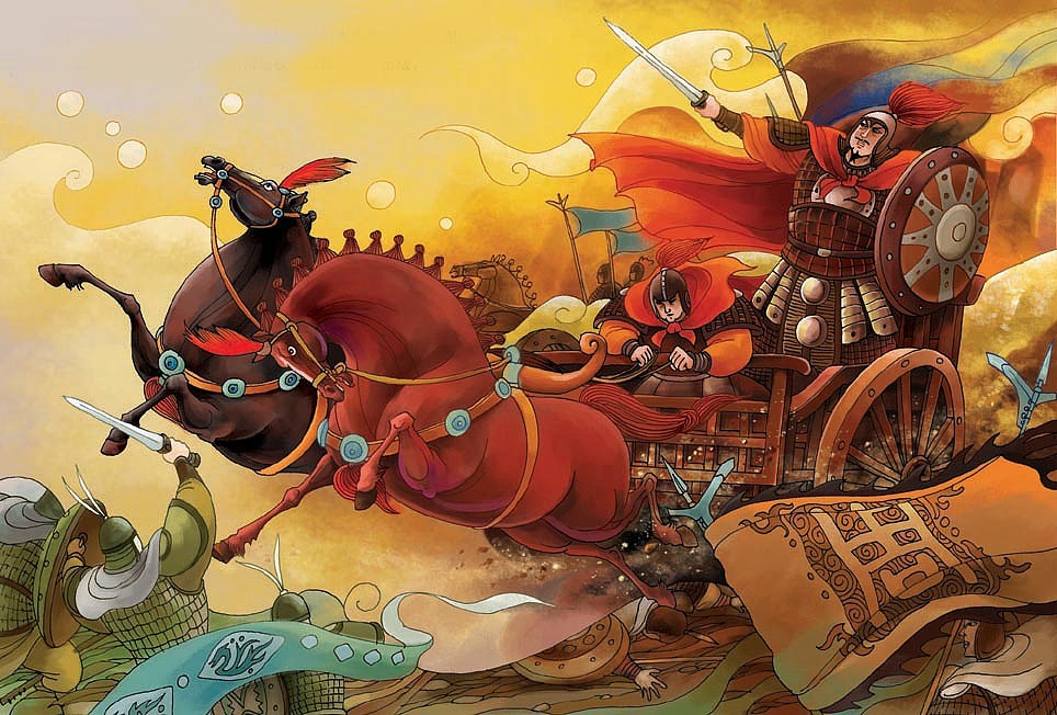 古典名著插画系列选（图ZMzcyNzc3NDA=） - 商业插画 - 站酷设计师我的碎片1原创素材 - 站酷ZCOOL