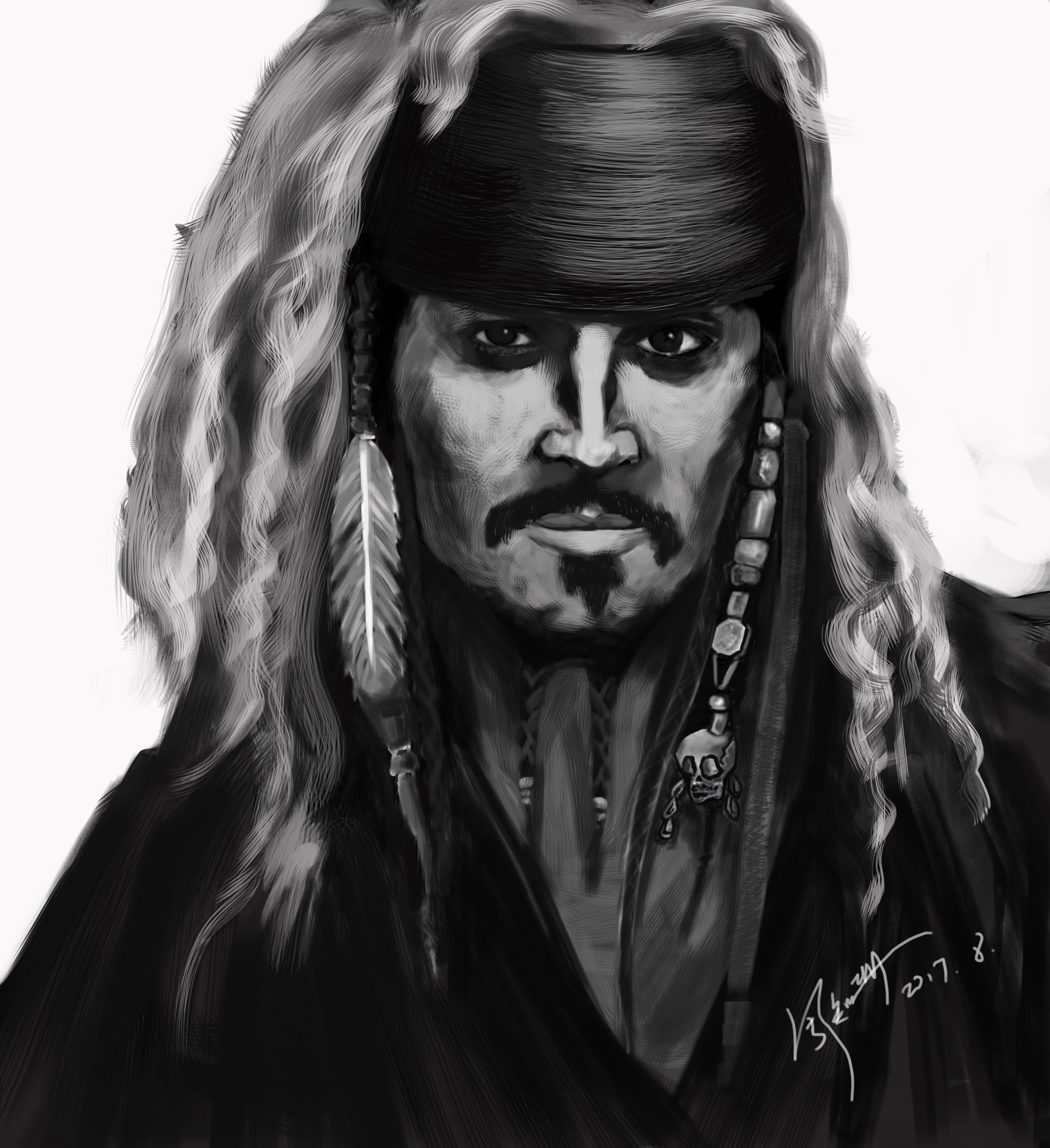 杰克船长|动漫|单幅漫画|mars知 - 原创作品 - 站酷 (zcool)