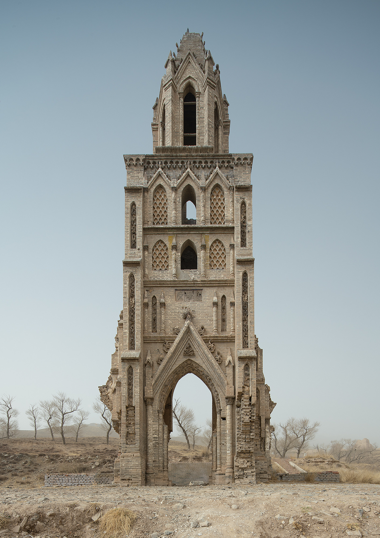 大单巴:山西左云县八台子村圣母堂遗址