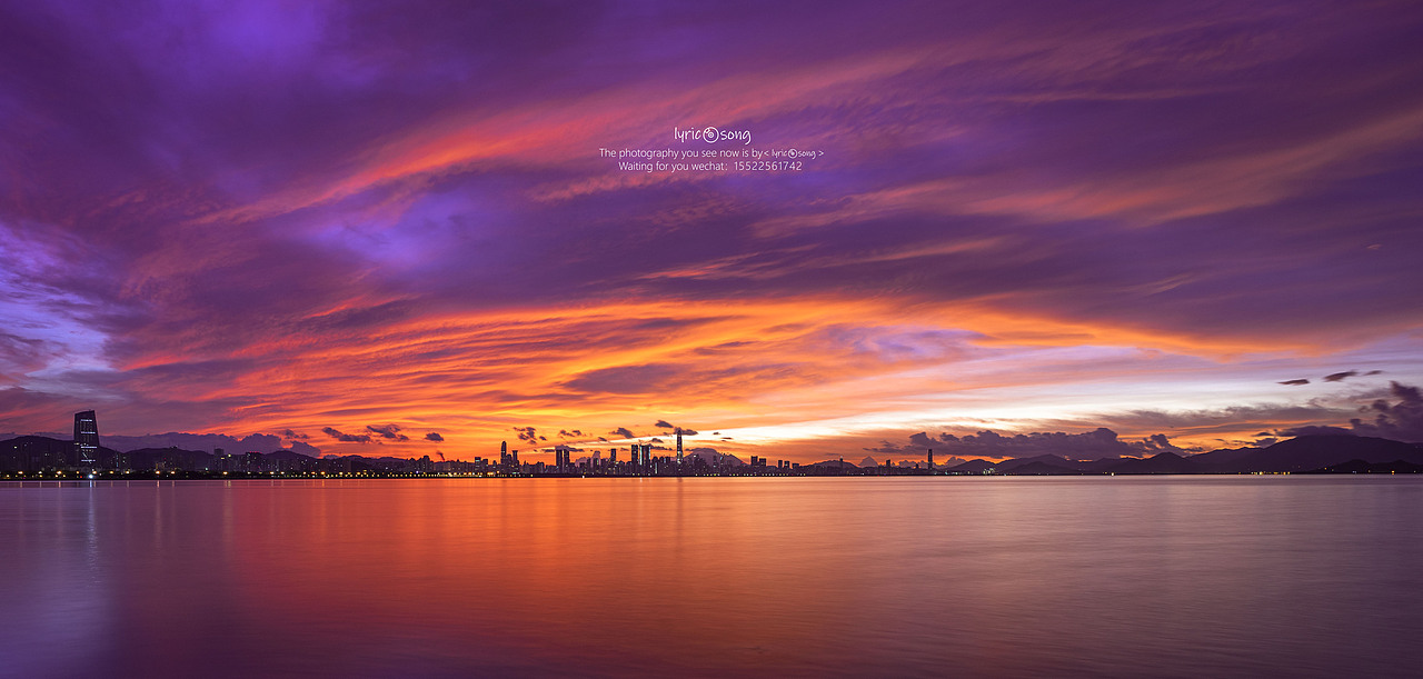 深圳湾日出剧场朝霞（图ZMjE4MTE2MzE2） - 风光摄影 - 站酷设计师摄影师大Q原创素材 - 站酷ZCOOL