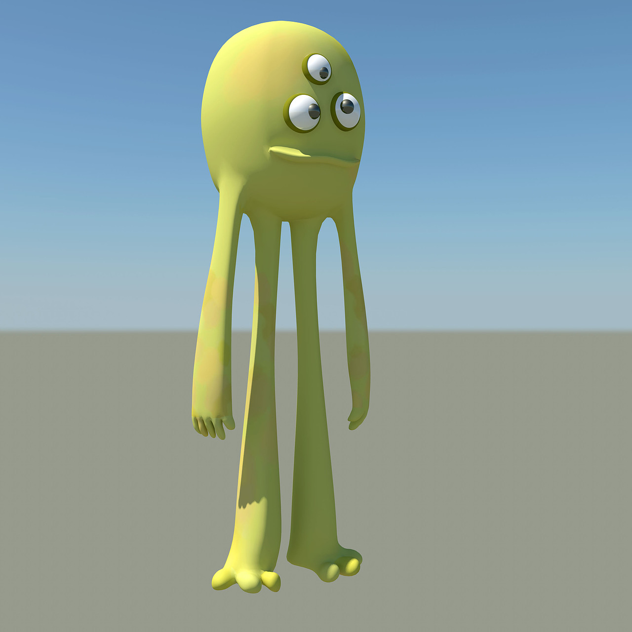 maya怪物角色模型|三维|人物/生物|daydreamsue__原创作品-站酷zcool