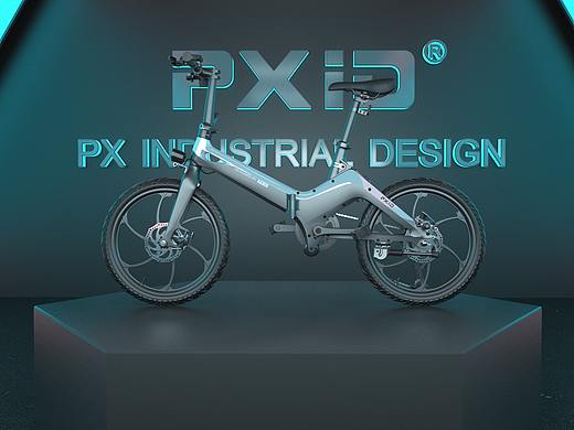 电动助力车三维产品展示动画