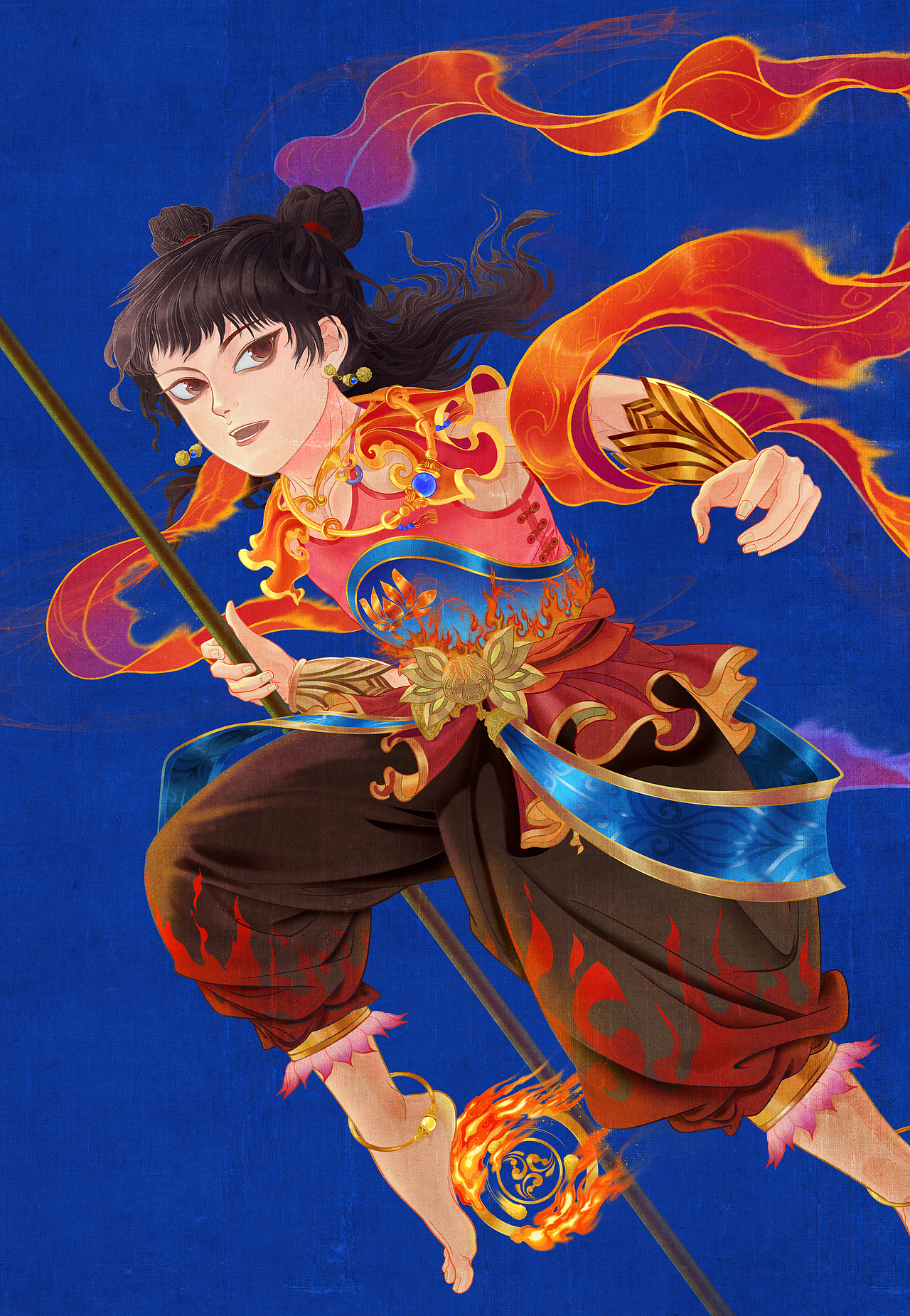 中国味 安慕希|中国蓝北京地铁kv/哪吒/飞天/仕女