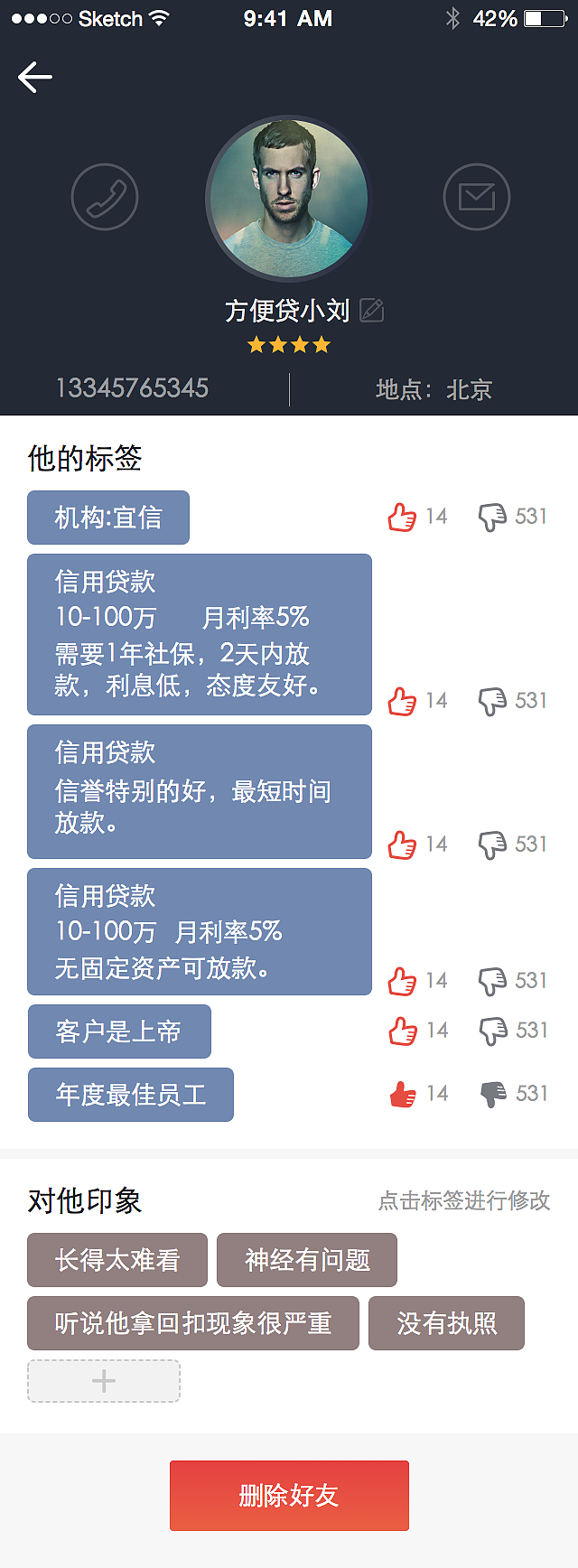 2014年作品——好贷帮APP（图ZNTQ5MjIwNzY=） - APP界面 - 站酷设计师sallyliuli原创素材 - 站酷ZCOOL