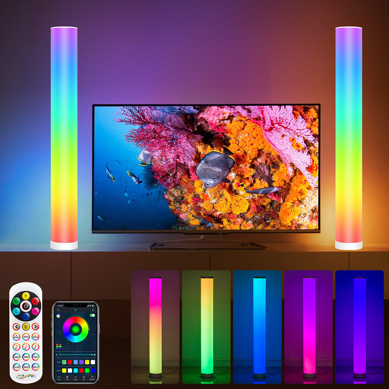 亚马逊氛围灯（图ZMjgxNzU3Nzc2） - 电商 - 站酷设计师安子辰原创素材 - 站酷ZCOOL