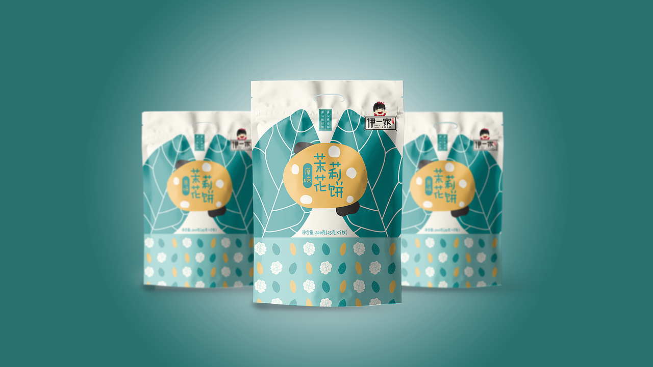 伊一家玫瑰花饼