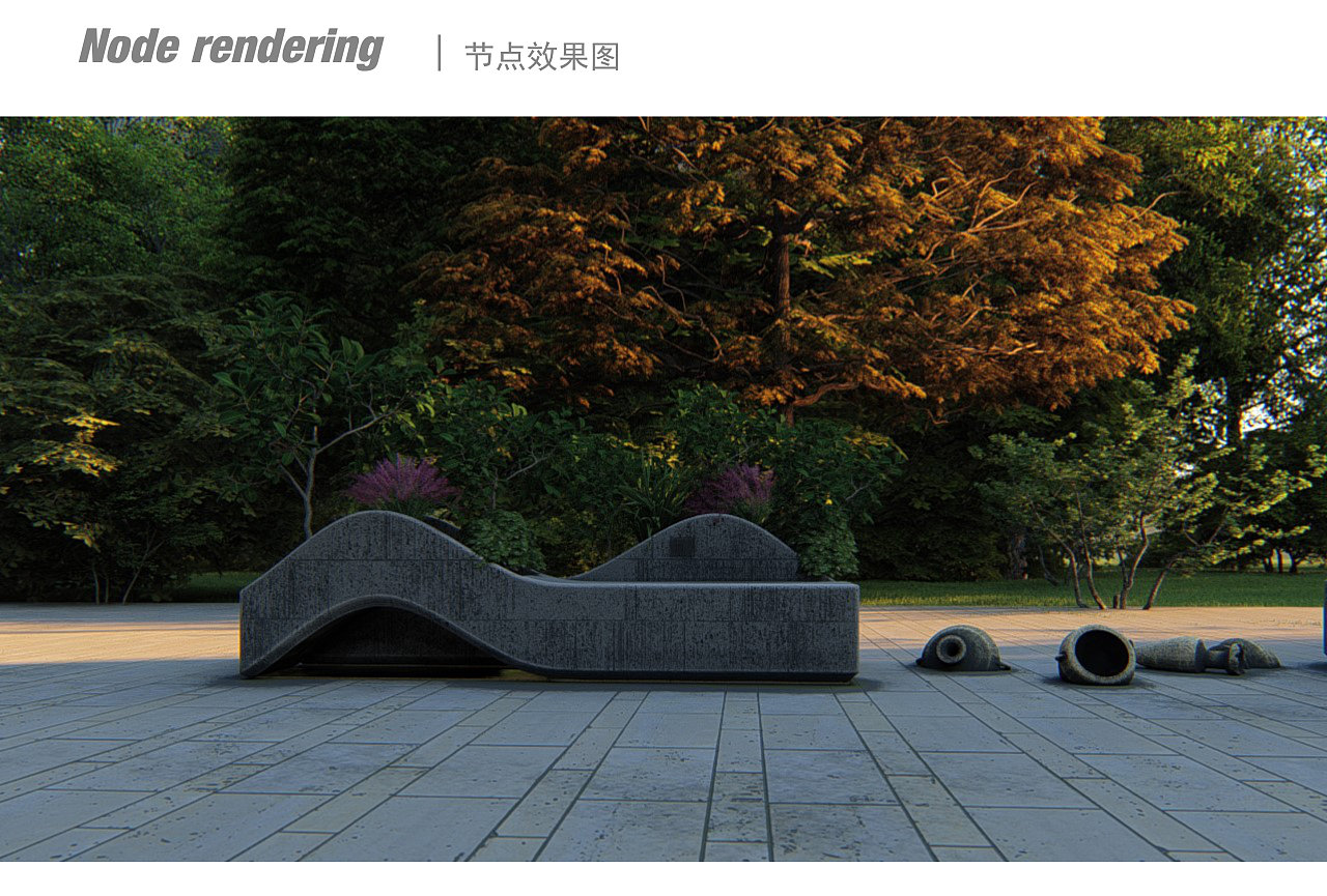 甘肃省博物馆广场座椅设计