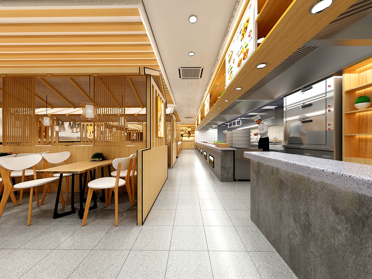 谷家小馆快餐店