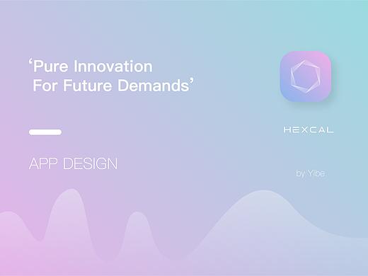 「 HEXCAL 」App Design
