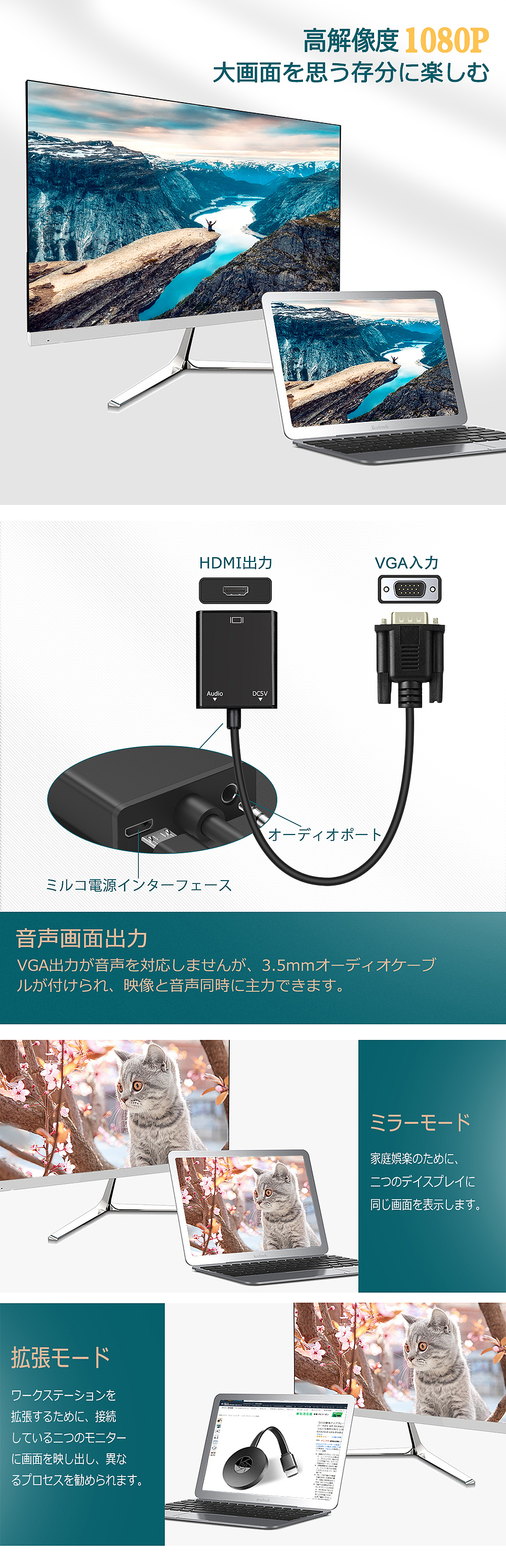 VGA转HDMI