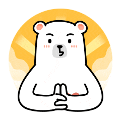 微医大白熊表情包设计——《阿悠表情包第二季》（图ZMTUyNTMwOTY4） - 网络表情 - 站酷设计师肉松陀陀原创素材 - 站酷ZCOOL