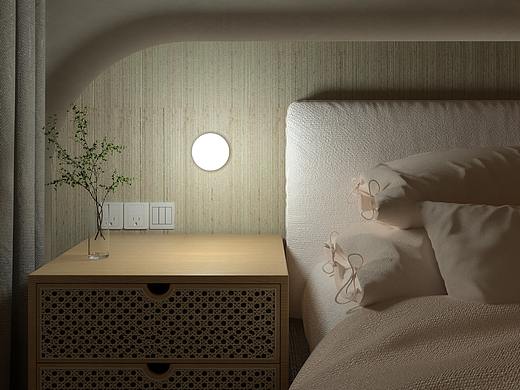 小夜灯应用场景渲染图