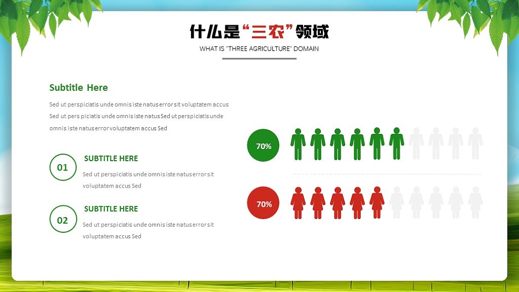 农业行业工作总结汇报PPT模板（图ZMjAyNDk3NTQ4） - PPT/Keynote - 站酷设计师夏影PPT原创素材 - 站酷ZCOOL