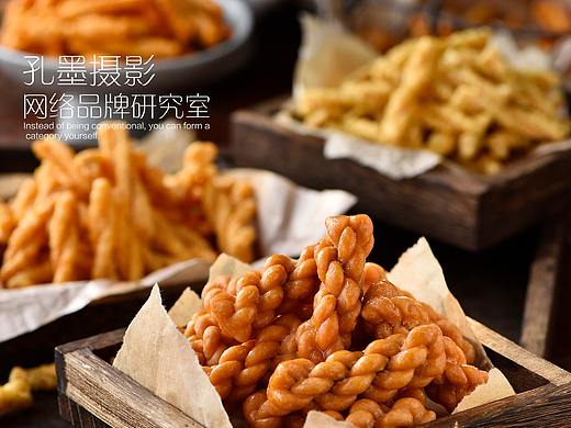 零食拍摄 麻花拍摄 产品摄影