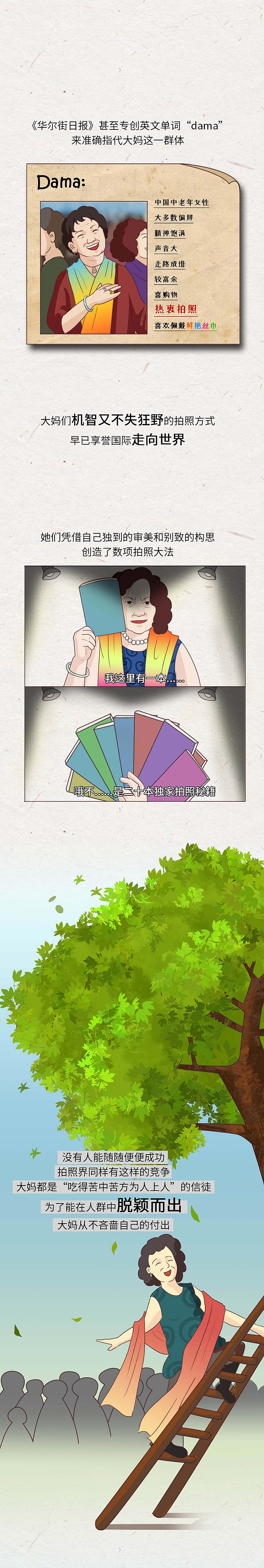 千万不要相信中国大妈不会拍照的谎话（图ZMTc5Nzg0MzUy） - 中/长篇漫画 - 站酷设计师一斑原创素材 - 站酷ZCOOL