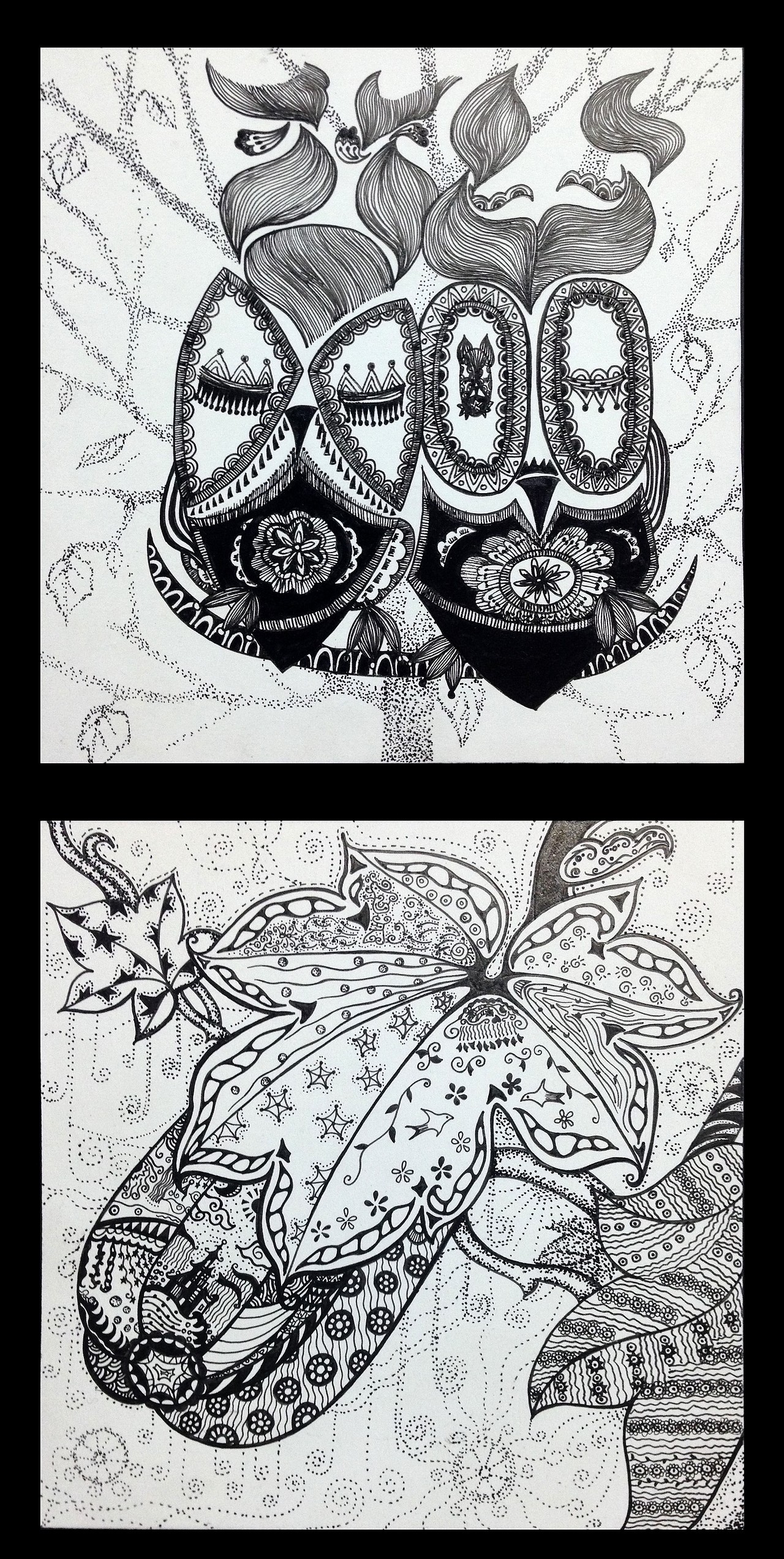 以前撸的装饰绘画（图ZMzY0OTQyMzY=） - 创作习作 - 站酷设计师周七air原创素材 - 站酷ZCOOL