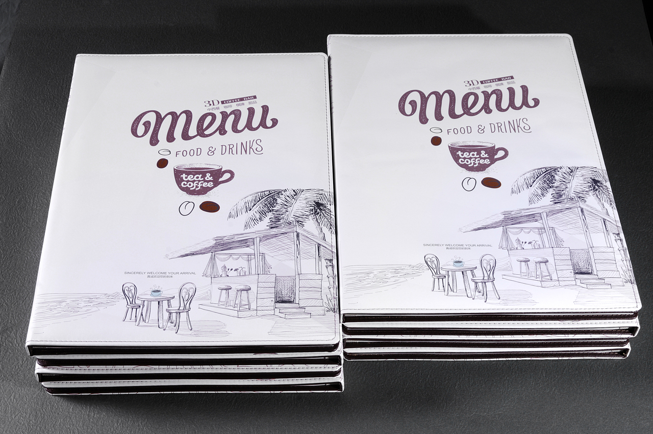 成都3D西餐咖啡菜谱设计制作