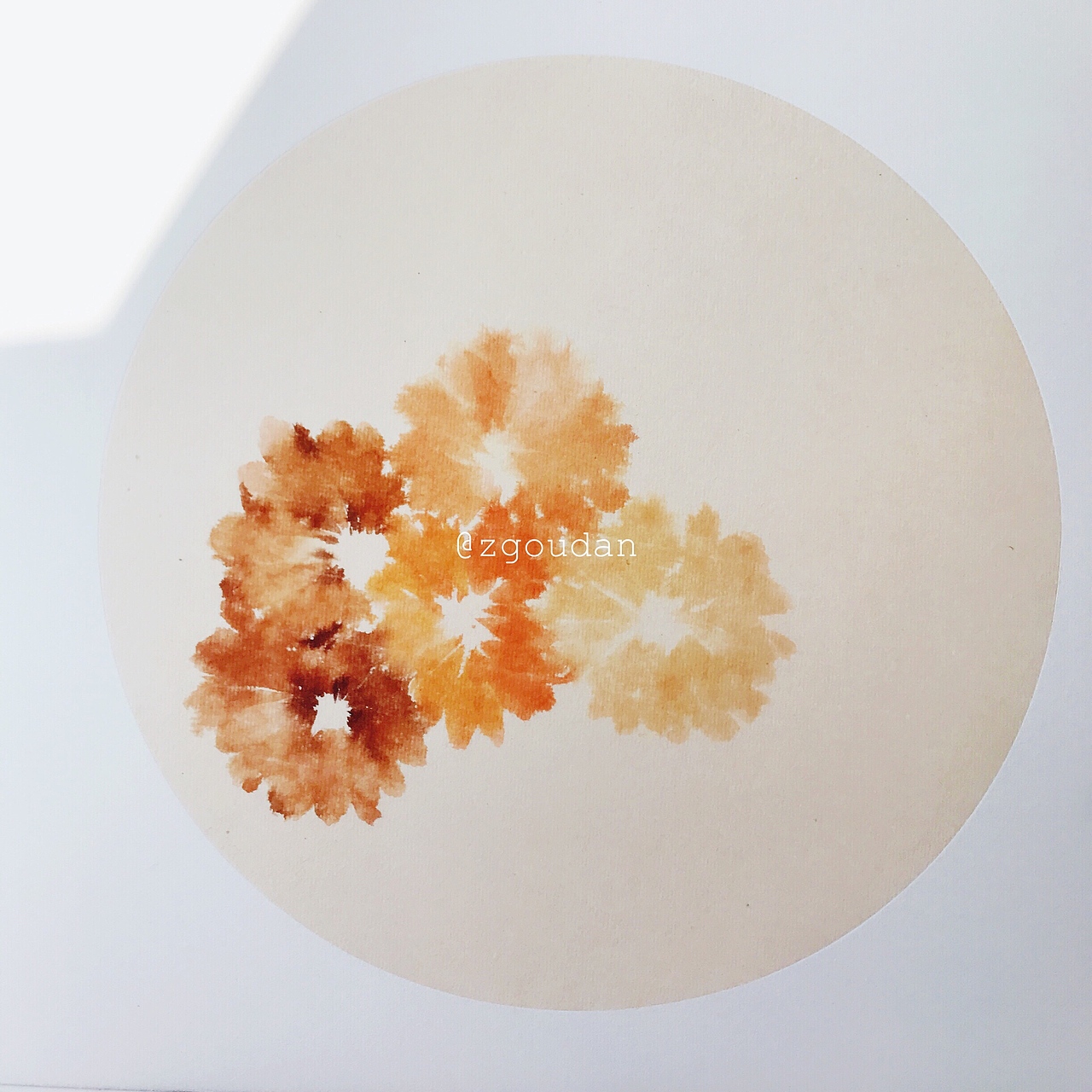 小圆花卉（图ZOTcyNTM0ODQ=） - 绘画 - 站酷设计师Zgoudan狗蛋啊原创素材 - 站酷ZCOOL