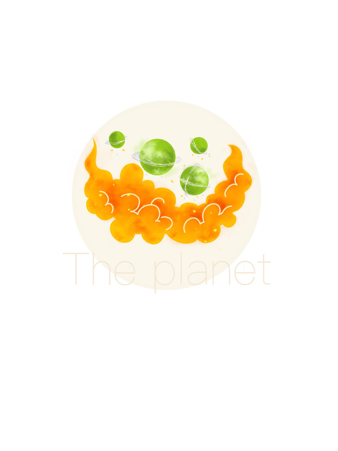 星球系列（十二张）（图ZMTkxNzA3ODY0） - 艺术插画 - 站酷设计师随心所悆原创素材 - 站酷ZCOOL