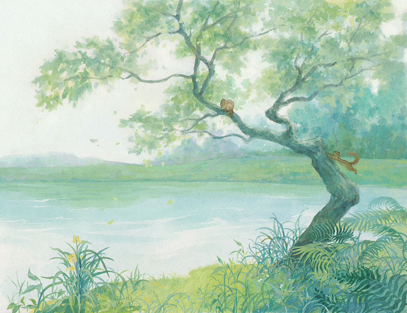 果麦文化《河上一周》封面设计及内插