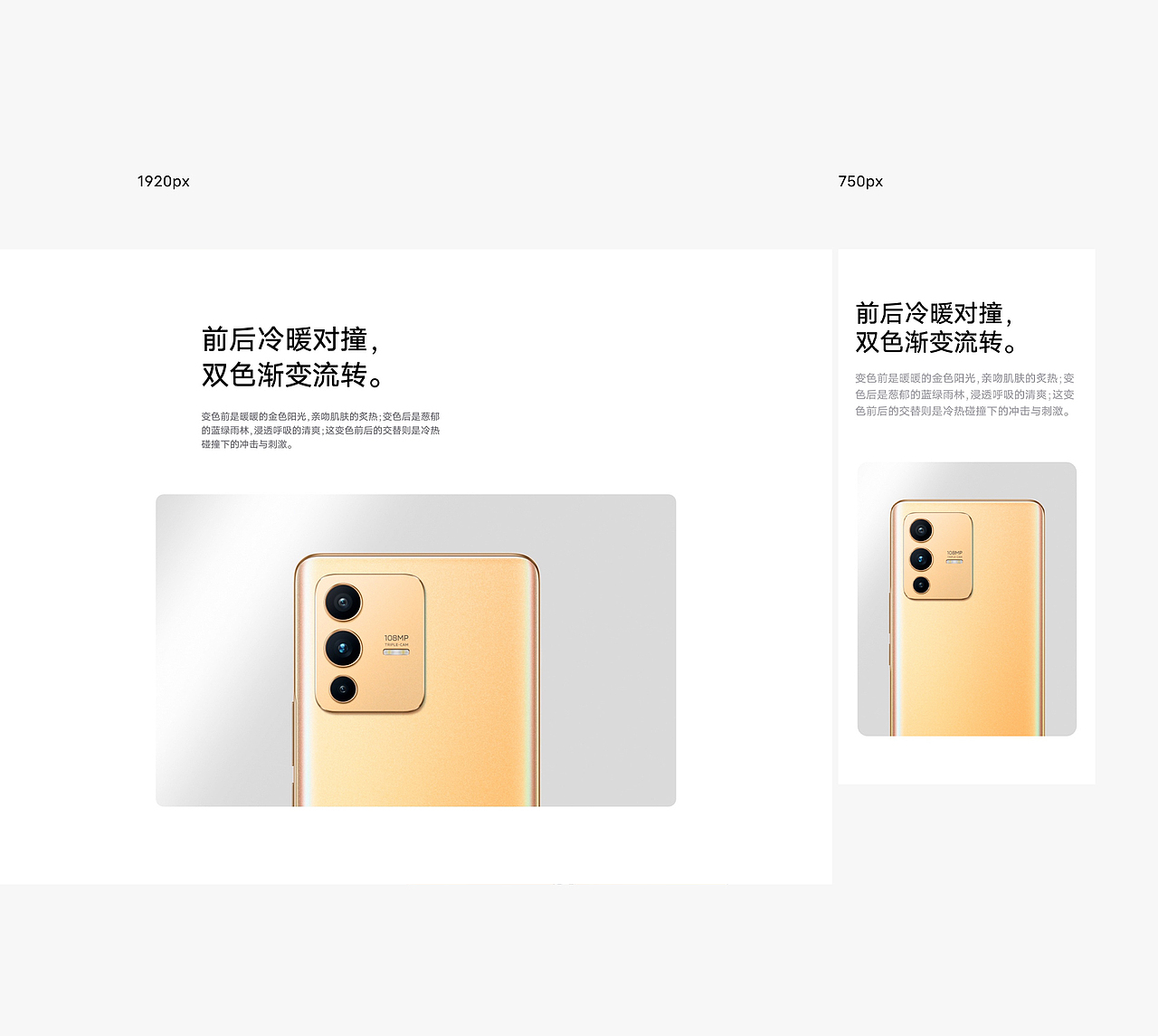 vivo S12系列产品线上视觉