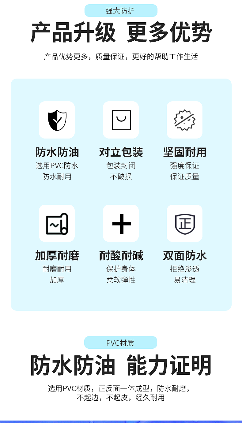 PU防水围裙